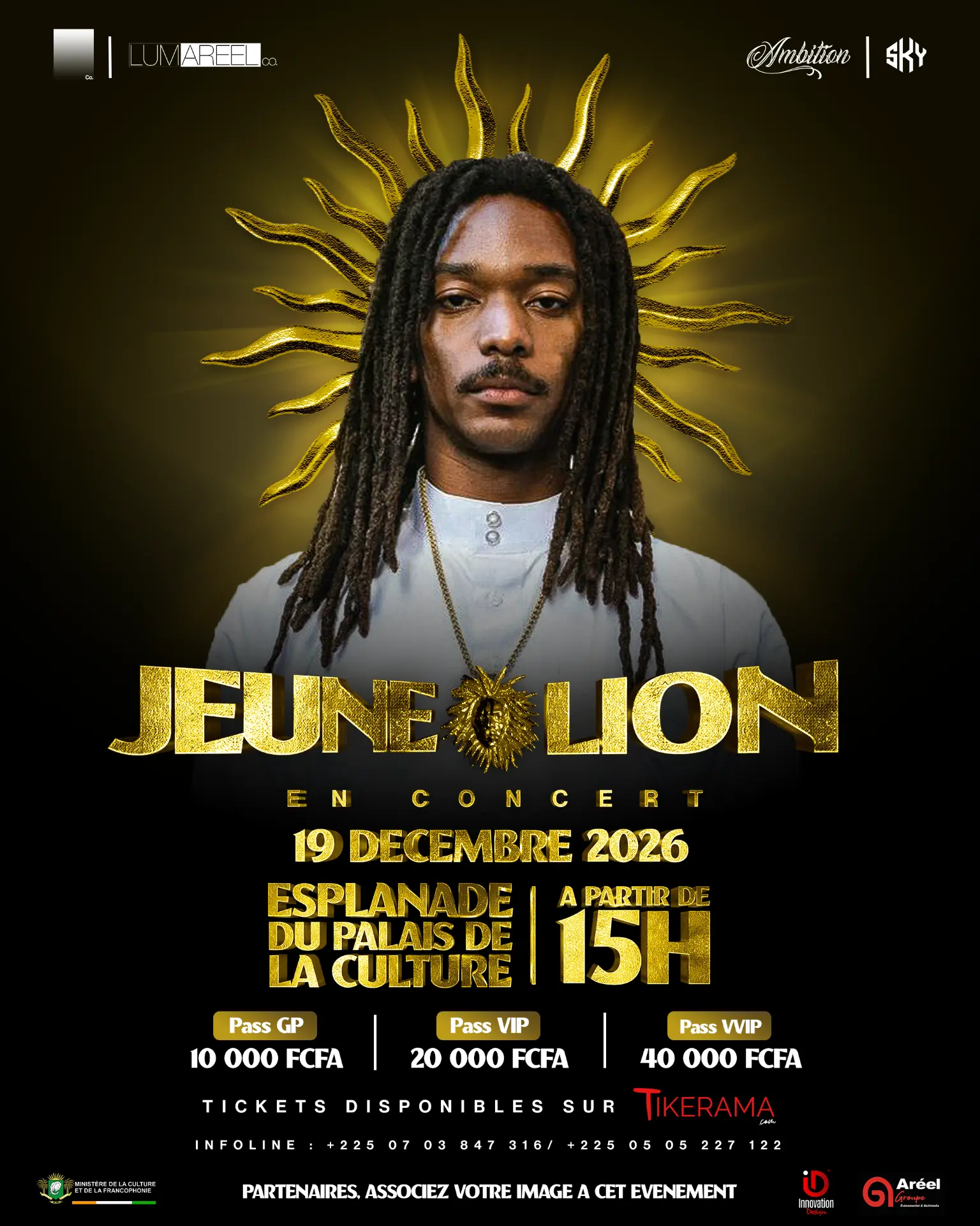 Jeune Lion — Esplanade du Palais de la Culture