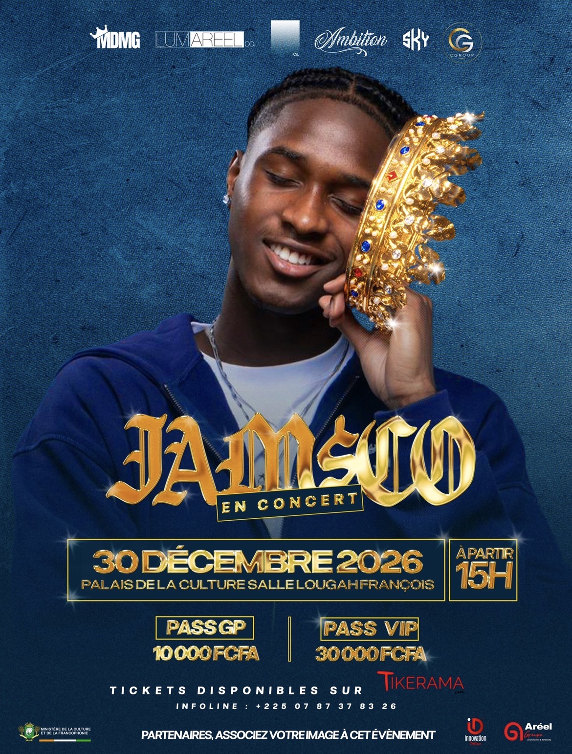 Jamsco — Palais de la Culture — Salle Lougah François